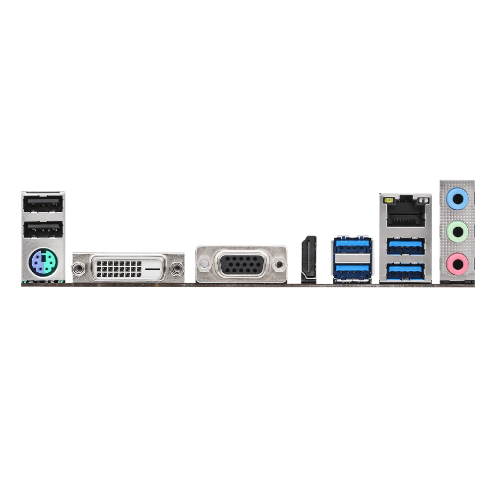 ASRock Motherboard B450M-HDV For AMD view 3